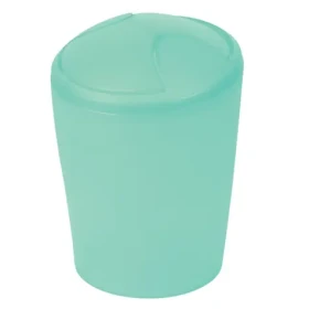 Spirella MOVE výklopný odpadkový koš 5 L mint zelená / plast (7610583186331)