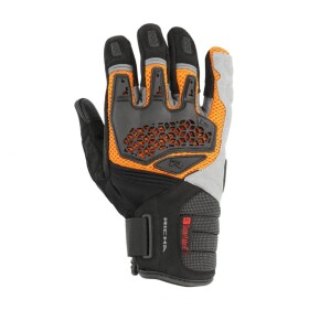 Moto rukavice Richa Bogota černo/oranžové - XL