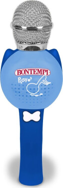 Karaoke bezdrátový mikrofon modrý - Bontempi