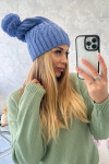 Fleecová čepice Paulina K227 light denim UNI