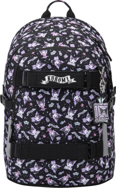 BAAGL Školní batoh Skate Kuromi Black