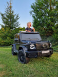 Mamido Elektrické autíčko Mercedes G63 AMG 2x24V 4x200W XXL + MP4 lakované zelené