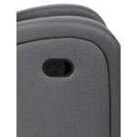 TV a relaxační křeslo, manuální polohování, potah šedá látka v dekoru kůže