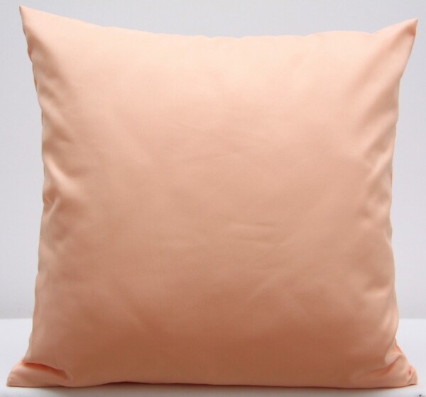 DumDekorace Dekorativní povlaky na polštář v lososové barvě 40x40 cm