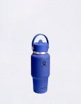 Hydro Flask Wide Mouth Travel Bottle with Flex Straw Cap (710 ml) Capri Blue