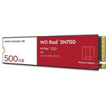 WD Red SN700 500GB / M.2 SSD 2280 / PCIe Gen3 x4 / R: 3430MBps / W: 2600 MBps / IOPS R-W 420K 380K / MTBF: 1.75mil / 5y (WDS500G1R0C)