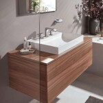 HANSGROHE - Vivenis Umyvadlová baterie s výpustí, 3-otvorová instalace, EcoSmart, chrom 75033000