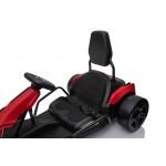 Mamido Dětská elektrická motokára Fast 3 Drift červená