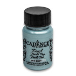 Metalická akrylová barva Cadence Dora Metalic - mentolová / 50 ml