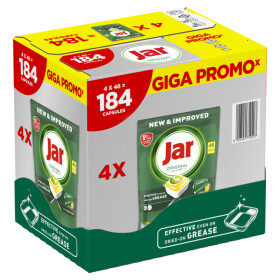 JAR Original BOX kapsle do myčky 4 balení x 46ks = 184 ks