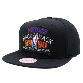 Mitchell & Ness Pánská kšiltovka Detroit Pistons NBA Back To Back Champions Snapback