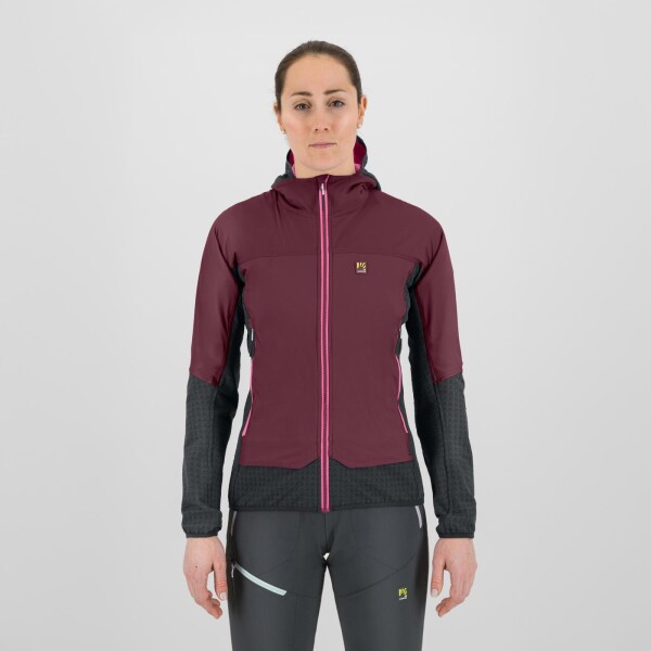 KARPOS Alagna Plus 2.0 W Jacket, Crimson/Woodl.Gray velikost: S