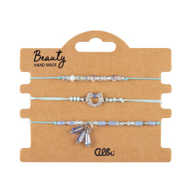 Náramky - Modrá podkova - Albi