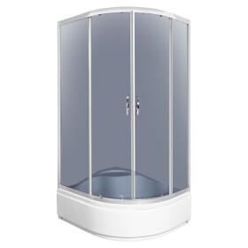 KERRA - Sprchová kabina Katia 100x80 (levá s vaničkou) 5907548108500