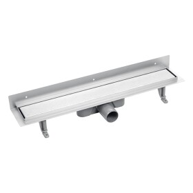 Laveo - Basso - sprchový žlab nástěnný 80 cm, nerez COB_281D
