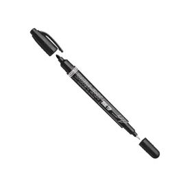 Markal Dual Tip černá / Popisovač / oboustranný hrot (MK096283)