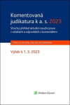 Komentovaná judikatura 2023
