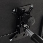 Kancelářská židle, houpací mechanismus, černá, KA-K2021 BK