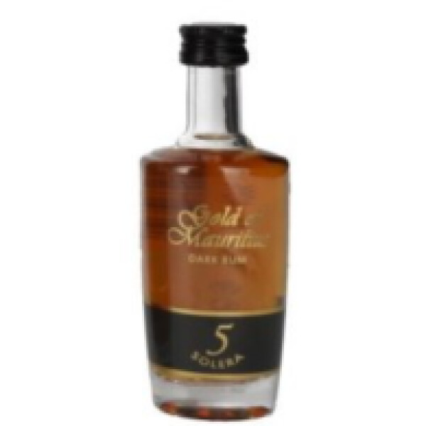 Gold of Mauritius Solera Dark 5yo 0,05L