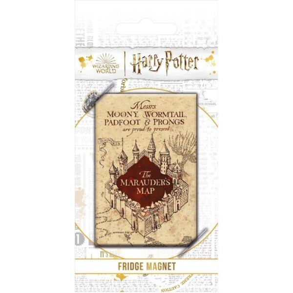 Harry Potter Pobertův plánek - magnet - Pyramid