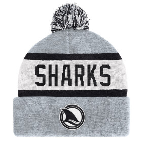 Fanatics Pánská zimní čepice San Jose Sharks NHL Biscuit Knit Skull