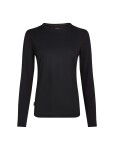 Dámské merino tričko s dlouhým rukávem ICEBREAKER Wmns 125 Cool-Lite Sphere III LS Tee, Black velikost: S