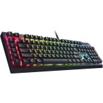 Razer BlackWidow V4 X Yellow Switch černá / Herní klávesnice / mechanická / Razer yellow / USB / US Layout (RZ03-04701800-R3M1)