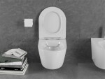MEXEN/S - Lena Závěsná WC mísa včetně sedátka s slow-slim, duroplast, bílá 30220400