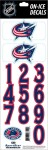 Sport Star Samolepky na helmu Columbus Blue Jackets NHL Decals