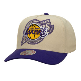 Mitchell & Ness Pánská kšiltovka Los Angeles Lakers NBA Off Tilted Pro Snapback