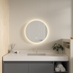 Erga Sofia, kulaté LED zrcadlo 50cm, 1150 lm, 3 barvy světla, ERG-V01-207-5050