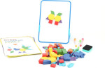 Magnetická stavebnice Tangram 128 dílů