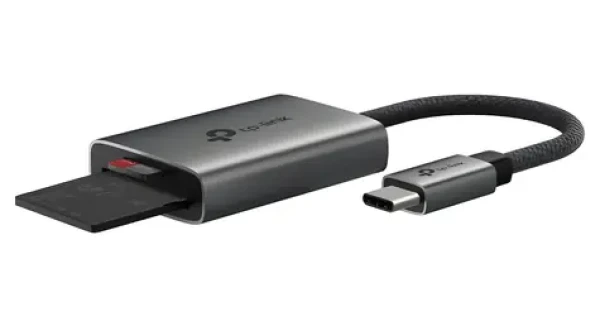 TP-Link UA440C šedá / Čtečka karet / USB-C 3.0 / SD microSD UHS-II / 2 sloty (UA440C)