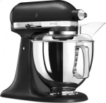 KitchenAid 5KSM175PSEBK černá litina / Kuchyňský robot Artisan / 300W / 4.8 l / 10 rychlostí / planetární systém (5KSM175PSEBK)