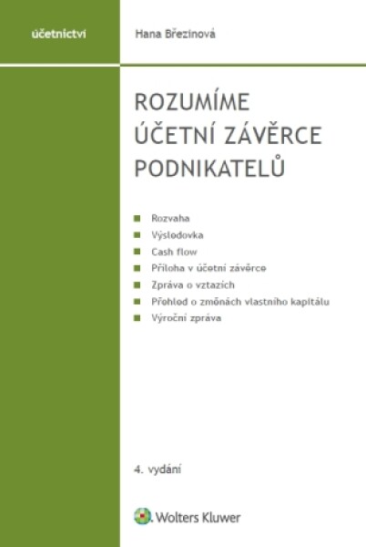 Rozumíme účetní závěrce podnikatelů - 4. vydání - Hana Březinová - e-kniha