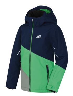 Dětská lyžařská bunda HANNAH Kigali JR dress blues/classic green