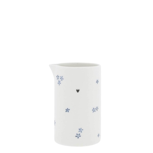 Bastion Collections Keramický džbánek Daisy Flower Blue 250 ml, modrá barva, keramika