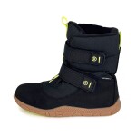 Chlapecké zimní barefoot boty s membránou VIKI Black Bugga B00212-10 - 27