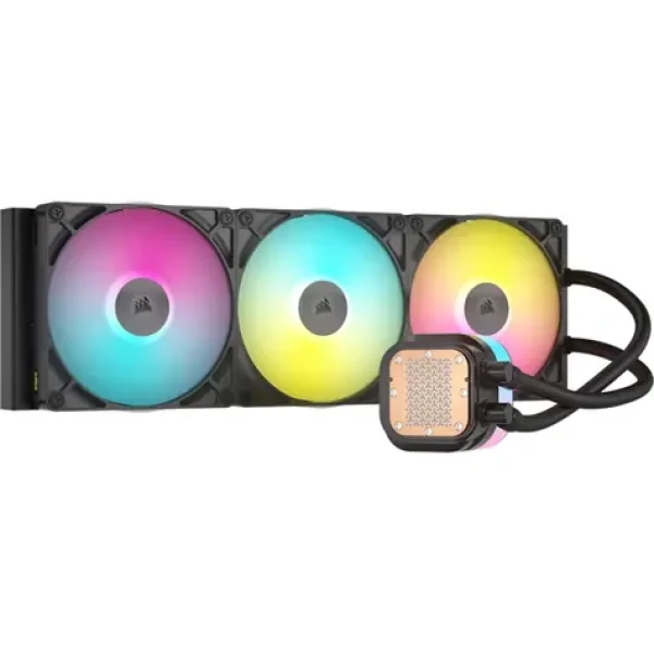 Corsair AIO iCUE LINK TITAN 420 RX RGB černá / 3x 140mm / 36dB / 300-1700 RPM / 94.7 CFM / Intel + AMD (CW-9061019-WW)