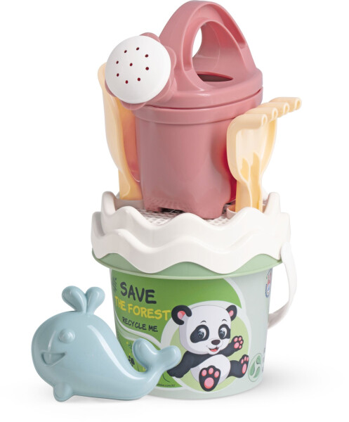 Androni RECYKLACE PASTEL Sada na písek les s konvičkou - malá