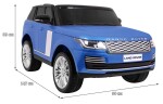 Mamido Elektrické autíčko Range Rover HSE 4x4 lakované modré