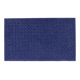 House Doctor Rohožka Rectangle Blue, modrá barva