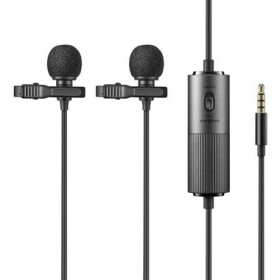 Godox LMD-40C Duální klopový mikrofon / jack 3.5 mm / baterie LR44 / kabel 4 m (6952344221372)
