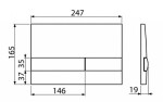 ALCADRAIN Renovmodul - předstěnový instalační systém s bílým tlačítkem M1710 + WC JIKA LYRA PLUS RIMLESS + SEDÁTKO DURAPLAST AM115/1000 M1710 LY1