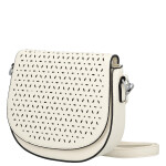 Moderní dámská koženková crossbody kabelka Lydie, béžová