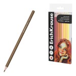 ErichKrause Brilantní pastelky sada 12 barev Skin Tones