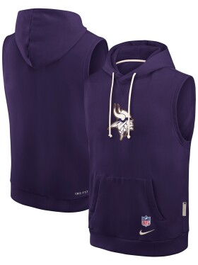 Nike Pánská mikina Minnesota Vikings NFL 2026 Rivalries Sideline Sleeveless Hoodie Velikost: M