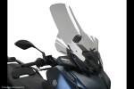 Yamaha X-Max 125, 300 23-25, X-Max 125 Tech Max, X-Max 300 Tech Max 25 Skútr plexi Powerbronze 770mm - čiré
