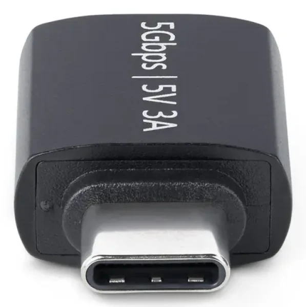 StarTech USB-C - USB-A adaptér černá / Adaptér / USB 3.0 / 5 Gbps / hliníkové tělo (USB31CAADGCP)