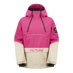 PICTURE W Luma 1/4 Zip 10/10, Beetroot Powder velikost: M
